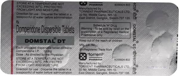 Domstal Dt 10mg Strip Of 15 Tablets