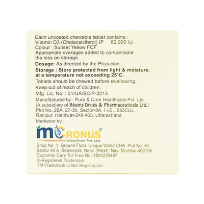 Pleoferol 60k Sugar Free Strip Of 4 Chewable Tablets