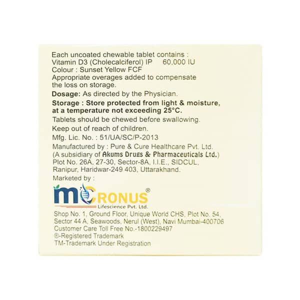 Pleoferol 60k Sugar Free Strip Of 4 Chewable Tablets