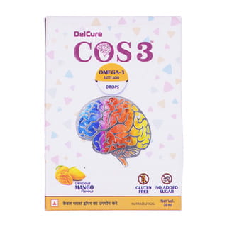 Cos-3 Oral Drops | Mango Flavour Sugar Free