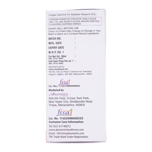 Cos-3 Oral Drops | Mango Flavour Sugar Free