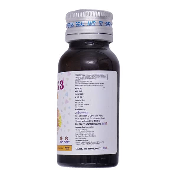 Cos-3 Oral Drops | Mango Flavour Sugar Free