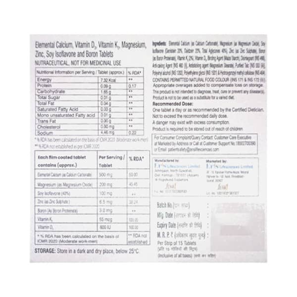 Tayo Raga Strip Of 15 Tablets