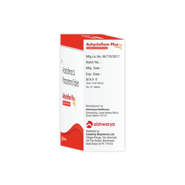 Ashycloflam Plus Strip Of 10 Tablets