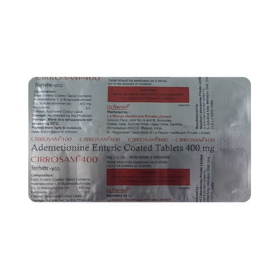 Cirrosam 400mg Strip Of 15 Tablets