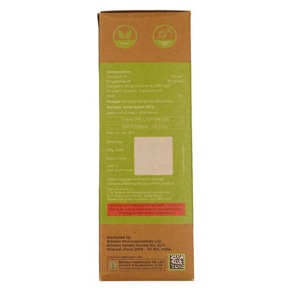 Brintop F Moist 5% Bottle Of 60ml Solution