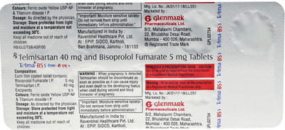 Telma Bs 5mg Strip Of 10 Tablets