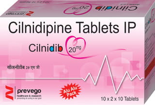Cilnidib 20mg Strip Of 10 Tablets
