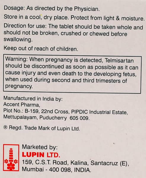 Telista Amh Strip Of 15 Tablets