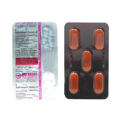 Azysafe 500mg Strip Of 5 Tablets