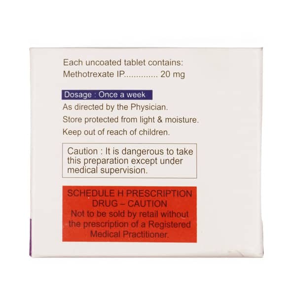 Folitrax 20Mg Strip Of 5 Tablets