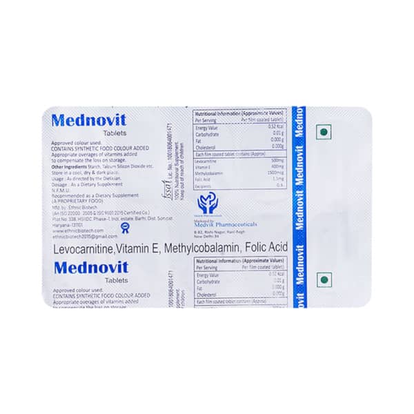 Mednovit Strip Of 10 Tablets
