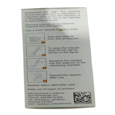 Combihale Fb 1mg 2ml Packet Of 5 Respules