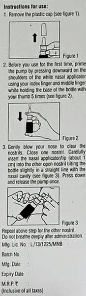Cobaswift Ns Bottle Of 5ml Nasal Spray