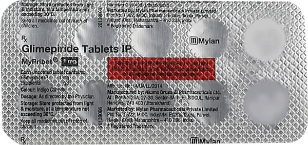 Mypribet 1Mg Strip Of 10 Tablets