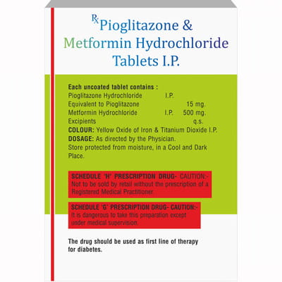 Metrose P 15mg Strip Of 10 Tablets