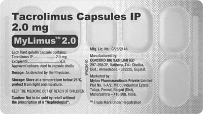 Mylimus 2mg Strip Of 10 Capsules