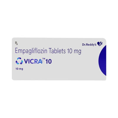 Vicra 10mg Strip Of 10 Tablets