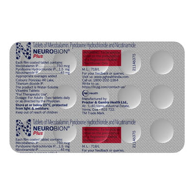Neurobion Plus Strip Of 15 Tablets