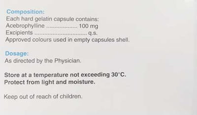 Ablung 100mg Strip Of 10 Capsules