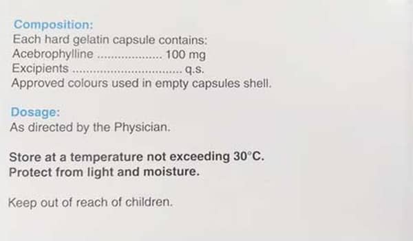 Ablung 100Mg Strip Of 10 Capsules