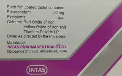 Brivazen 50mg Strip Of 10 Tablets