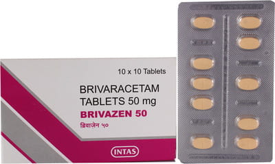 Brivazen 50mg Strip Of 10 Tablets