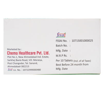 Evikem Lc Strip Of 10 Tablets