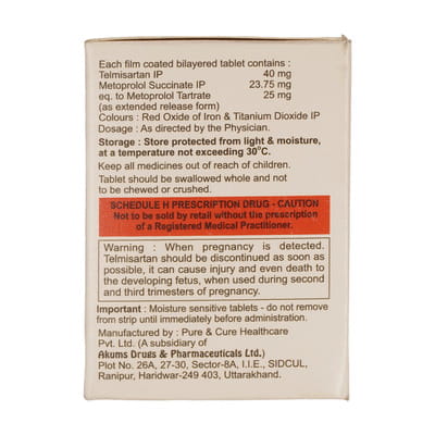 Telicus Mt 25mg Strip Of 15 Tablets