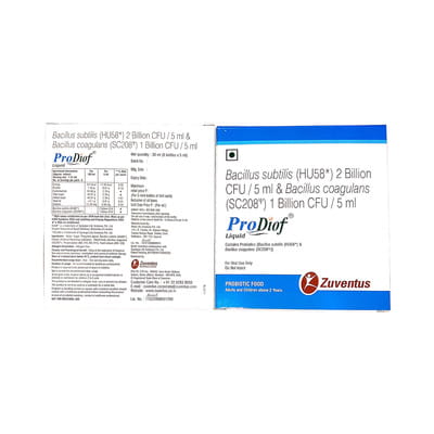 Prodiof Mini Bottle Of 5ml Oral Liquid