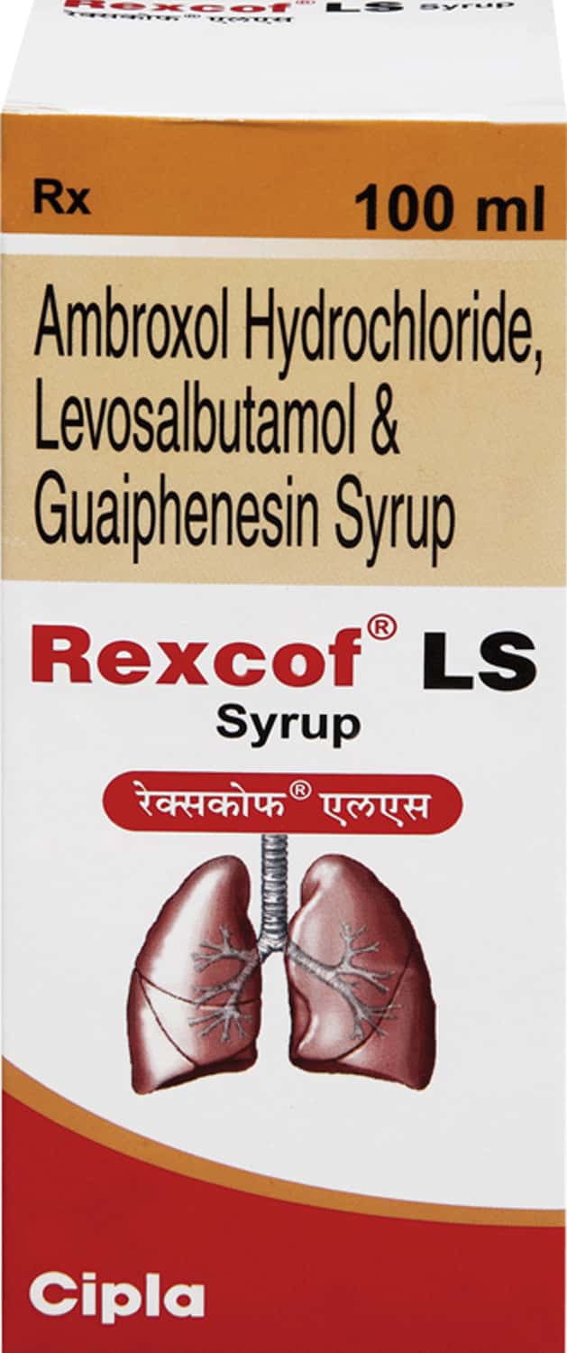 Rexcof Ls Bottle Of 100ml Syrup: Uses, Side Effects, Price & Dosage ...