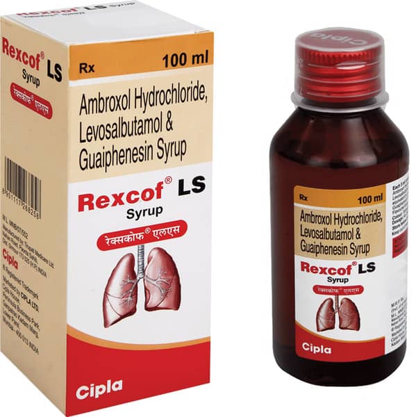 Rexcof Ls Bottle Of 100ml Syrup