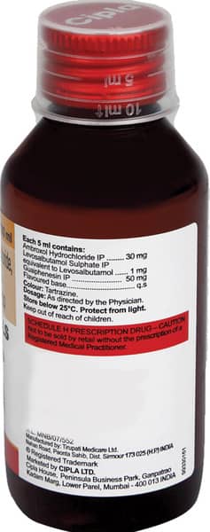 Rexcof Ls Bottle Of 100ml Syrup