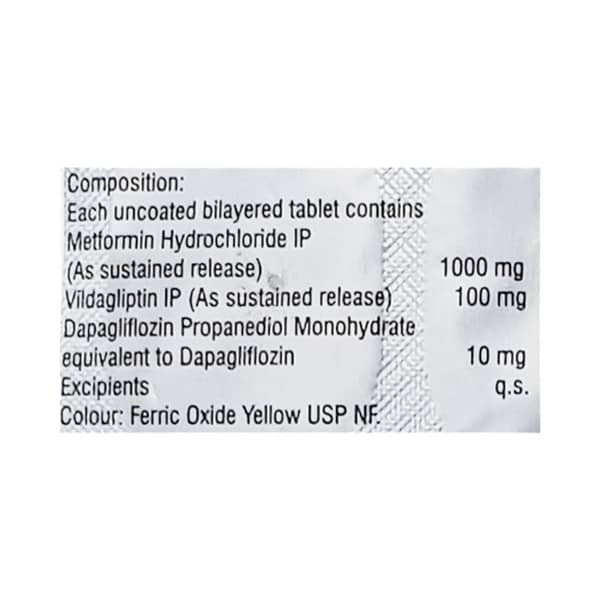 Zomelis Dm Forte Strip Of 10 Tablets