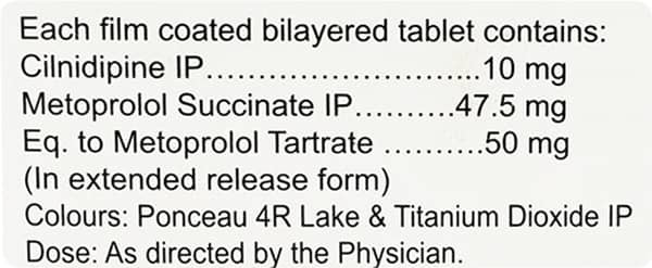 Cilny M 50mg Strip Of 10 Tablets