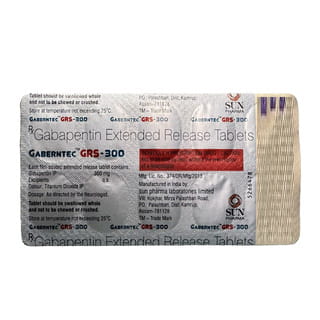 Gaberntec Grs 300Mg Strip Of 10 Tablets