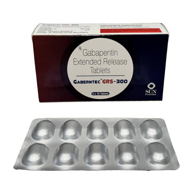 Gaberntec Grs 300Mg Strip Of 10 Tablets