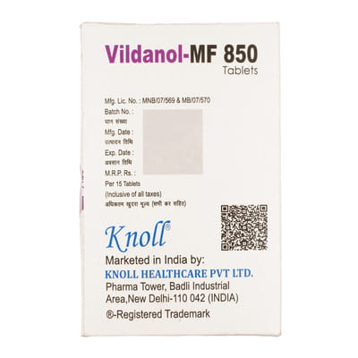 Vildanol Mf 850mg Strip Of 15 Tablets