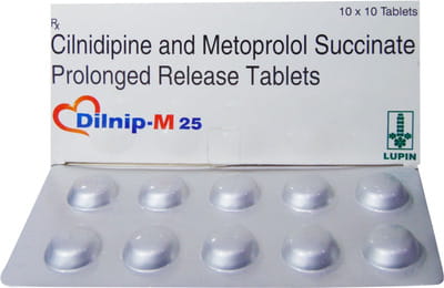 Dilnip M 25mg Strip Of 10 Tablets