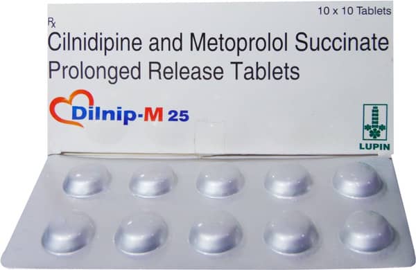 Dilnip M 25mg Strip Of 10 Tablets