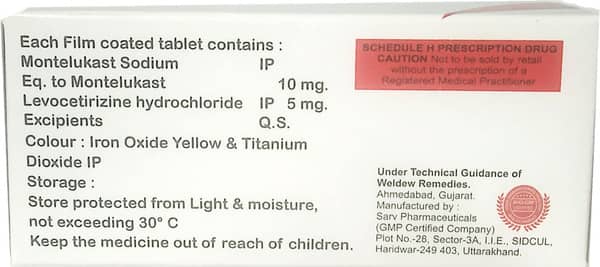 Montelio L Strip Of 10 Tablets