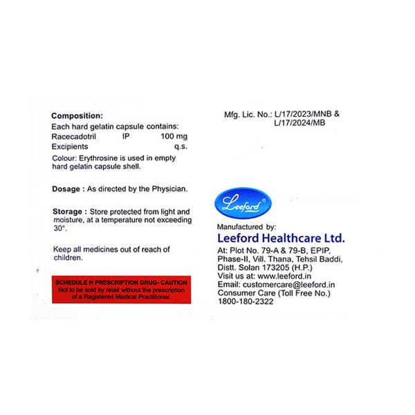 Leedott Strip Of 10 Tablets