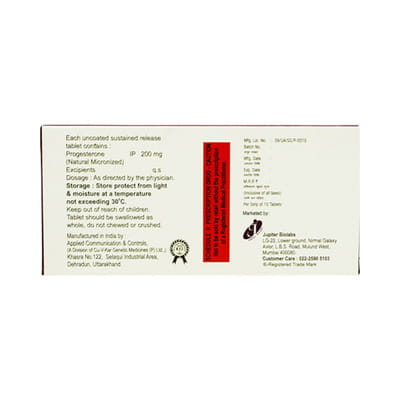 Queengest 200mg Sr Strip Of 10 Tablets