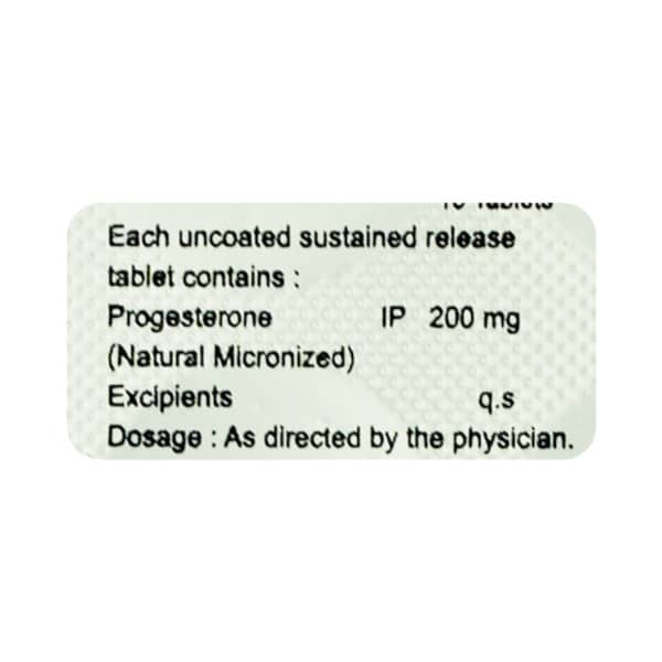 Queengest 200Mg Sr Strip Of 10 Tablets