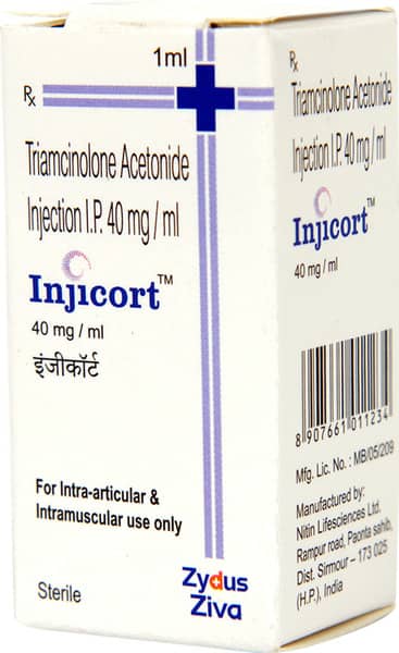 Injicort 40mg Vial Of 1ml Injection