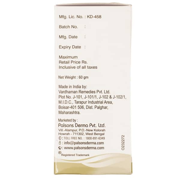 Zeroscab Bottle Of 60Gm Cream