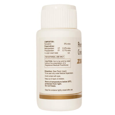 Zeroscab Bottle Of 60gm Cream