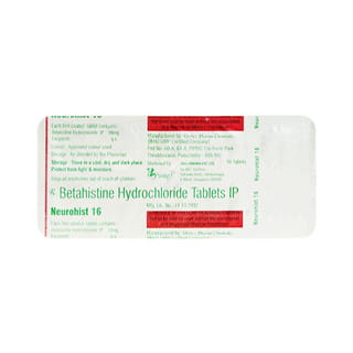 Neurohist 16Mg Strip Of 10 Tablets