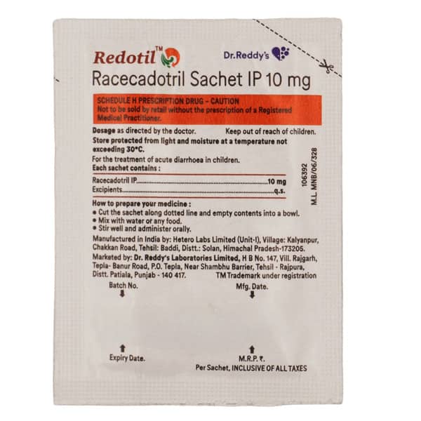 Redotil 10Mg Pineapple Flavour Sachet Of 1Gm Oral Powder