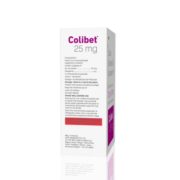Colibet 25mg Bottle Of 30ml Suspension